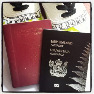 I think it's safe to say that I clearly use my Irish passport more than my NZ one. I need a passport cover.