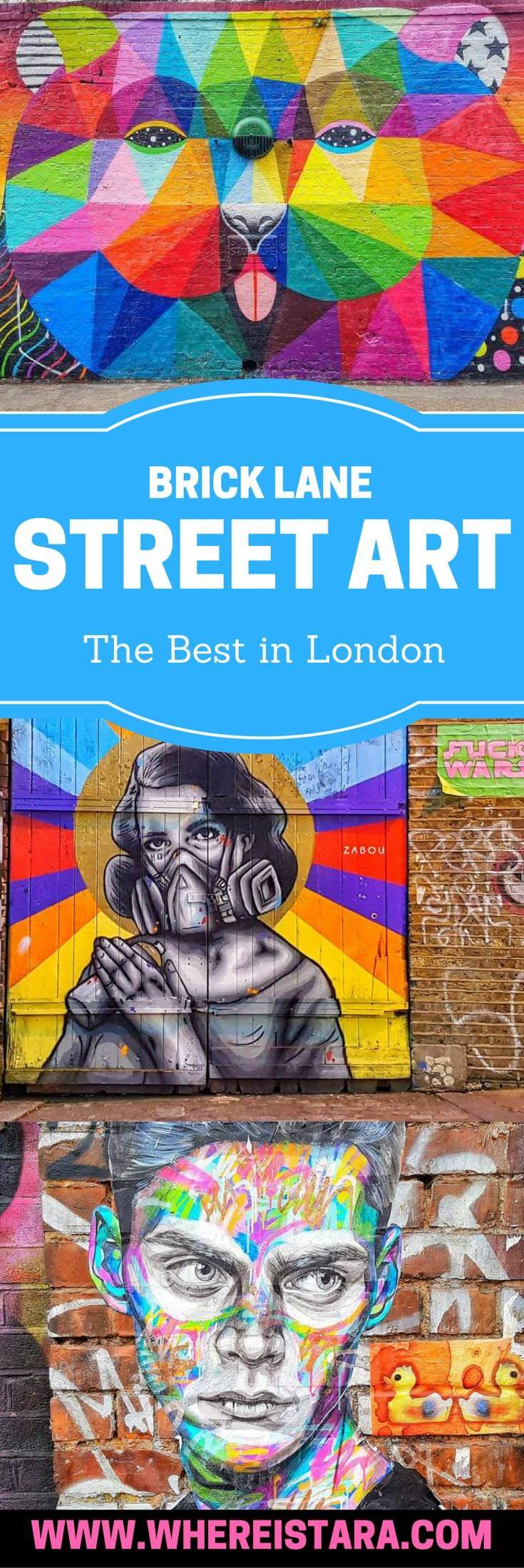 brick lane street art london where is tara povey top irish travel blogger