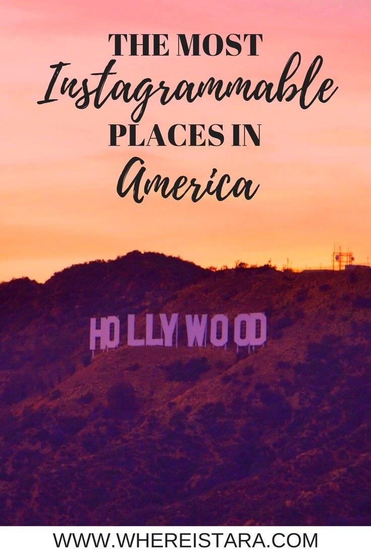 Instagrammable places in America where is tara