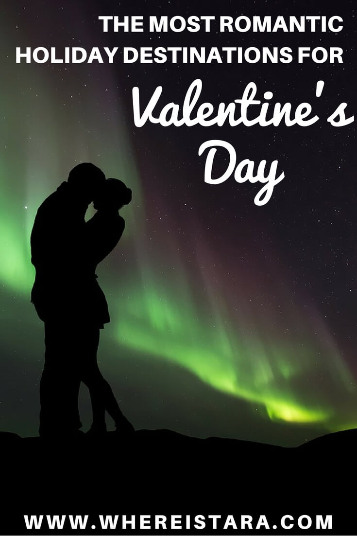 romantic holiday destinations for Valentines Day
