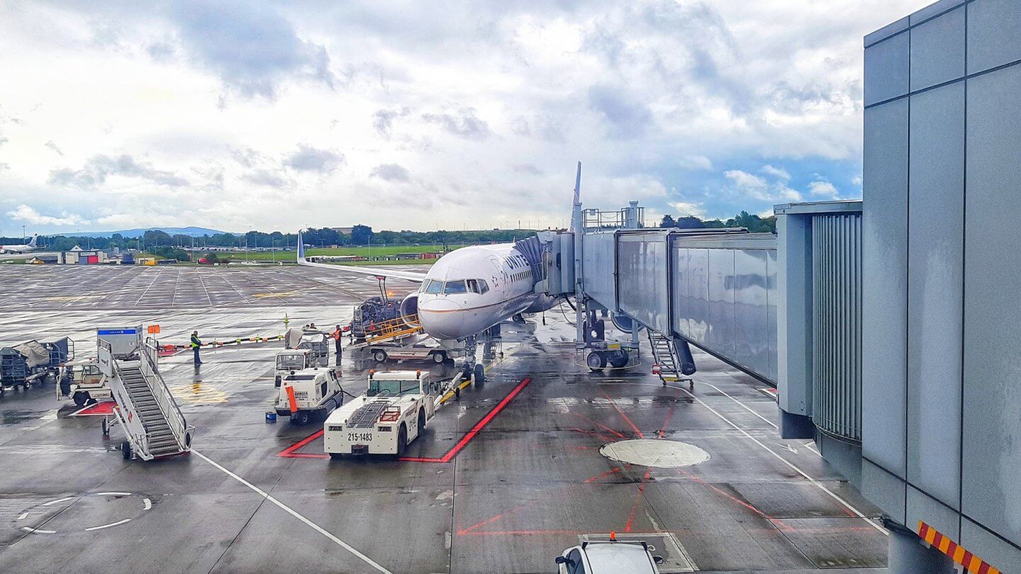 united polaris business class dublin to chicago review